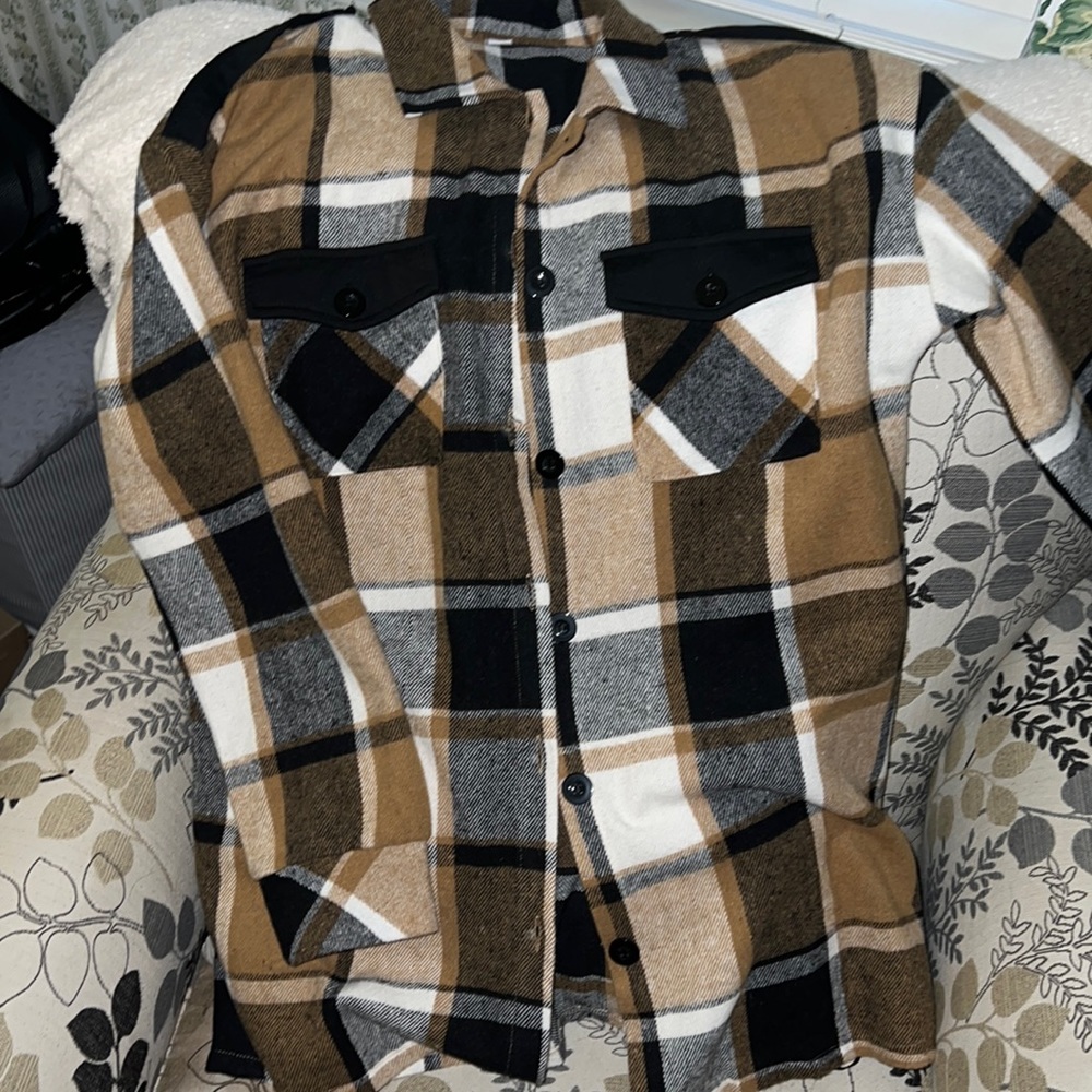 Plaid jacket!